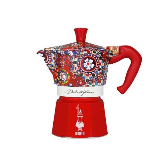 Talijanska Moka za Kavu Bialetti MOKA EXPRESS D&G 3T Aluminij bakelit 3 Tasītes Cijena