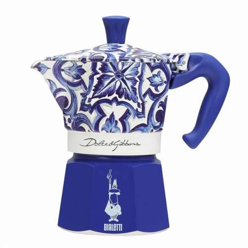 Talijanska Moka za Kavu Bialetti MOKA D&G BLU MEDIT. 3T Plava Aluminij 3 Tasītes Cijena