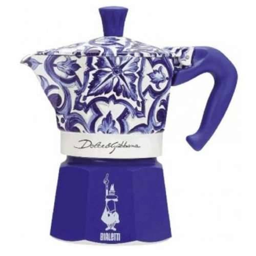 Talijanska Moka za Kavu Bialetti MOKA D&G BLU MEDIT. 6T Plava Aluminij 6 Šalice Cijena