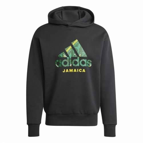 Muška Majica s Kapuljačom Adidas Jamaica Seasonal Doubleknit Crna Cijena