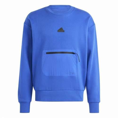 Majica bez Kapuljače Adidas City Es e Fleece Plava Cijena