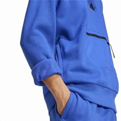 Majica bez Kapuljače Adidas City Es e Fleece Plava Cijena