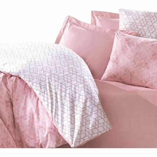 Set pokrivača za poplun Roza 220 x 240 cm Cijena