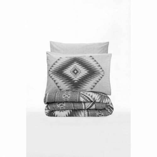 Set pokrivača za poplun Siva 220 x 240 cm Cijena