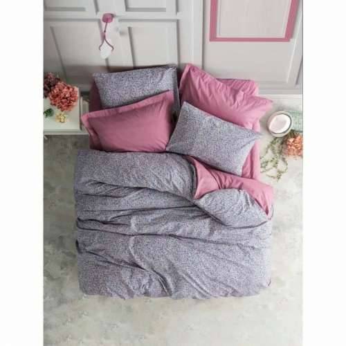 Set pokrivača za poplun Vijoličasta Roza 220 x 240 cm Cijena