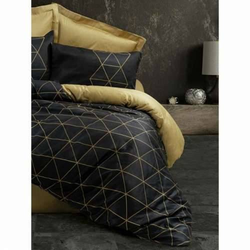 Set pokrivača za poplun Crna 220 x 240 cm Cijena