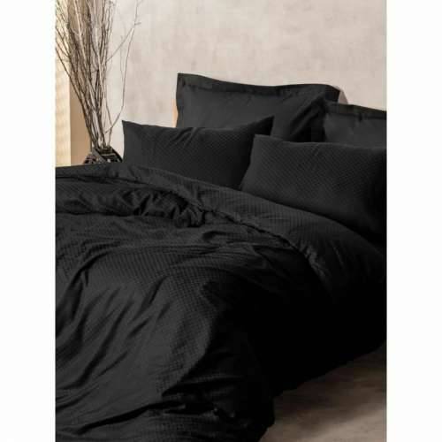 Set pokrivača za poplun Crna 220 x 240 cm Cijena