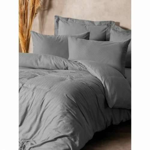 Set pokrivača za poplun Siva 220 x 240 cm Cijena
