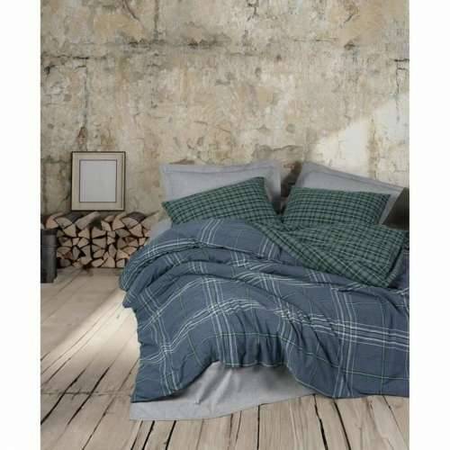 Set pokrivača za poplun Plava 220 x 240 cm Cijena