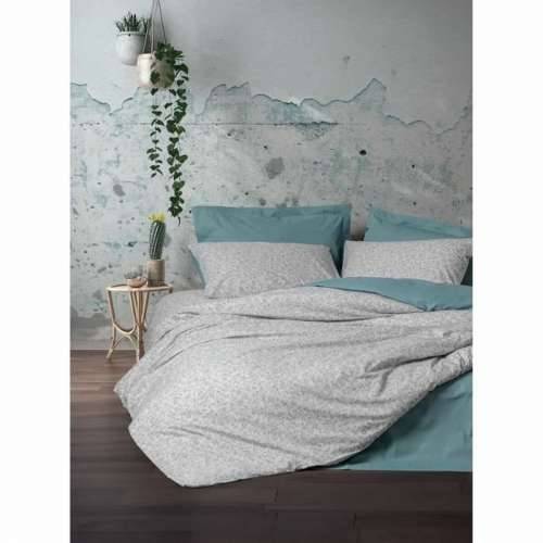 Set pokrivača za poplun Plava Bijela 220 x 240 cm Cijena