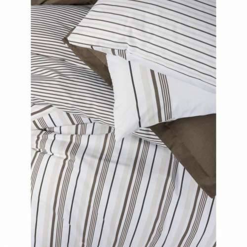 Set pokrivača za poplun Bijela Smeđa 220 x 240 cm Cijena