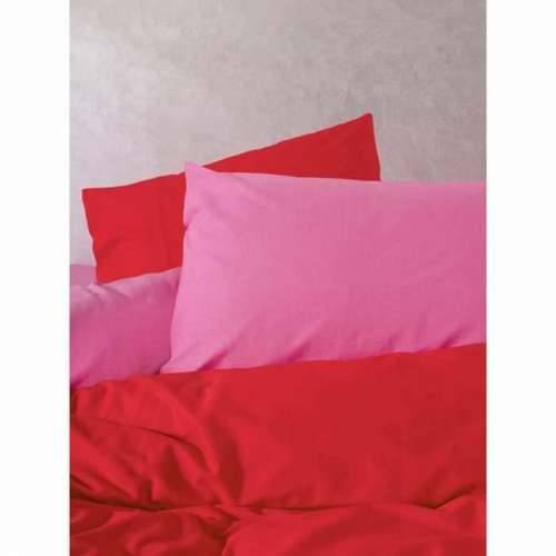 Set pokrivača za poplun Crvena Roza 220 x 240 cm Cijena