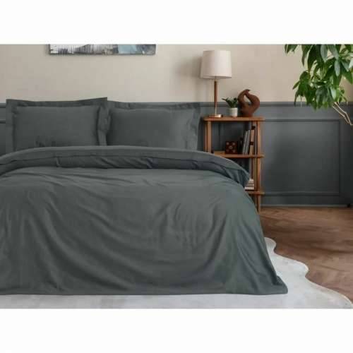 Set pokrivača za poplun Siva 220 x 240 cm Cijena