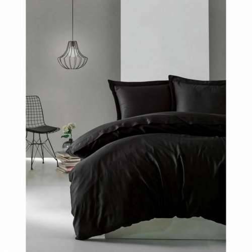 Set pokrivača za poplun Crna 220 x 240 cm Cijena