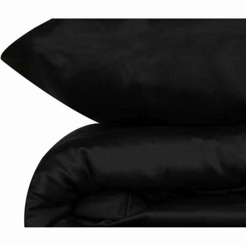 Set pokrivača za poplun Crna 220 x 240 cm Cijena