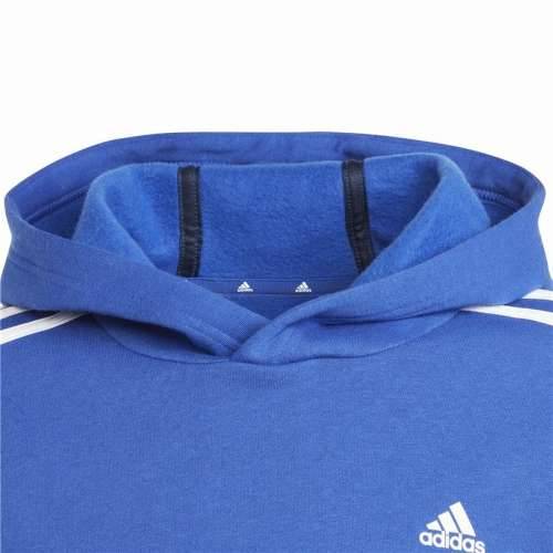 Dječja Majica s Kapuljačom Adidas 3S Tib Fl Hd Plava Siva Cijena