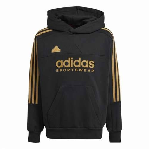 Dječja Majica s Kapuljačom Adidas Tiro Nations Pack Crna Cijena
