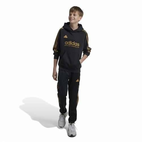 Dječja Majica s Kapuljačom Adidas Tiro Nations Pack Crna Cijena