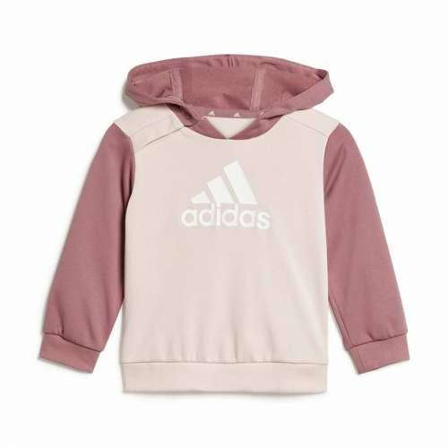 Dječja Trenirka Adidas Essentials Colorblock Siva Roza Cijena