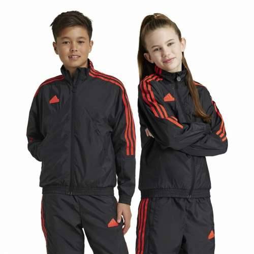 Majica bez Kapuljače Adidas Tiro Woven Tracktop Crna Cijena