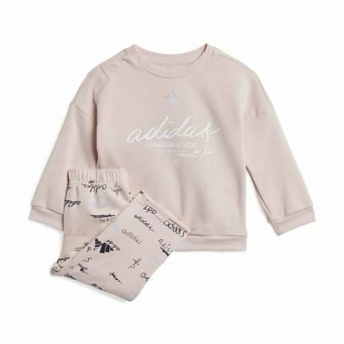 Dječja Trenirka Adidas Brand Love Jogger Roza Cijena