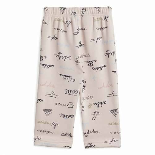 Dječja Trenirka Adidas Brand Love Jogger Roza Cijena