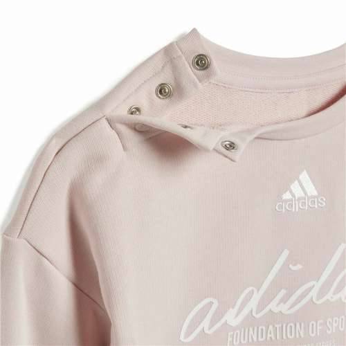 Dječja Trenirka Adidas Brand Love Jogger Roza Cijena