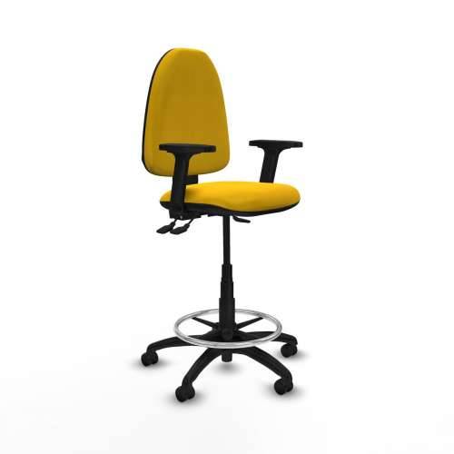 Uredska stolica Piqueras y Crespo B2D01RF Rumena Visoka Cijena