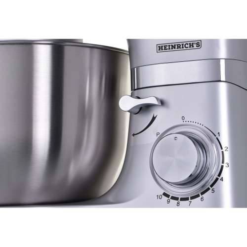 Kuhinjski robot Heinrich’s HKM 6278 srebrny Čelik 1300 W 6,5 L Cijena