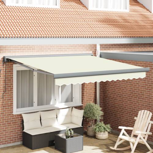 Automatska uvlačiva tenda krem 300x250 cm Cijena