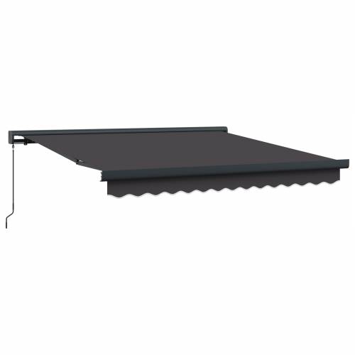 Ručno upravljana uvlačiva tenda Antracit 300x250 cm Cijena