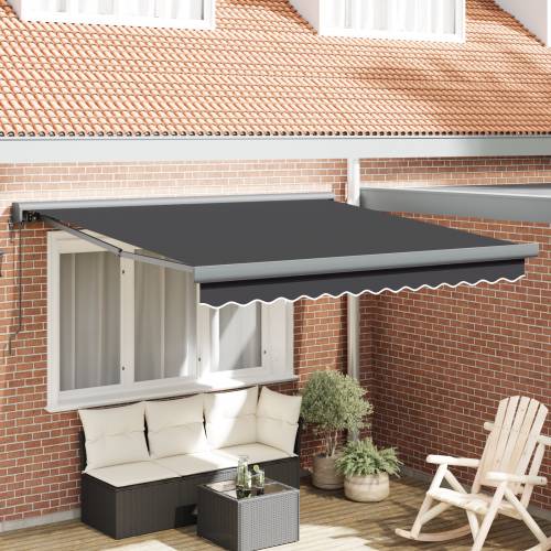 Automatska uvlačiva tenda antracit 300x250 cm Cijena
