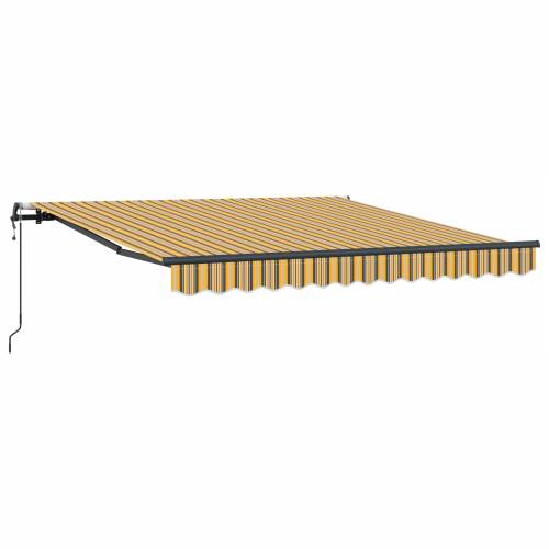 Automatska uvlačiva tenda šarenih pruga 300x250 cm Cijena