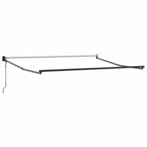 Automatska uvlačiva tenda crna 300x250 cm Cijena