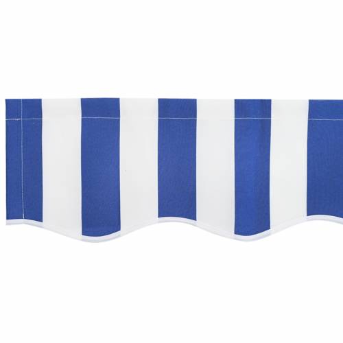Automatska povučna nadstrešnica plava i bijela 350x250 cm Cijena