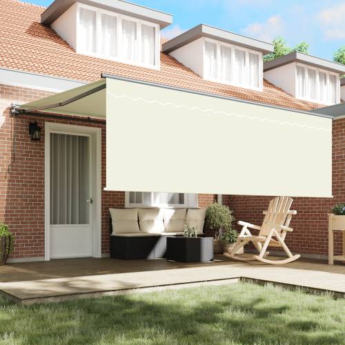 Ručno Uvlačiva Tenda Krem 350x250 cm Cijena