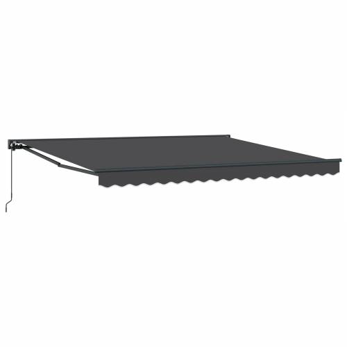 Ručno povlačiva tenda narančasta i bijela 350x250 cm Cijena