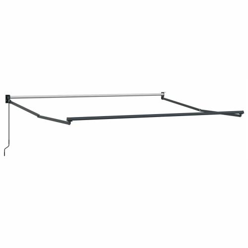 Manualna uvlačiva tenda Narančasta i Crvena 350x250 cm Cijena