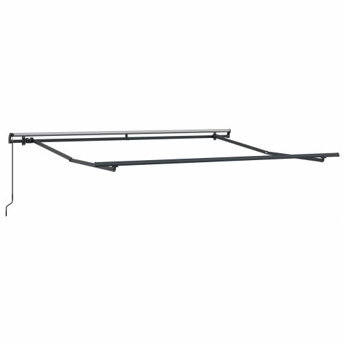 Ručno uvlačiva tenda s prugama 350x250 cm Cijena