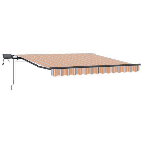 Ručno uvlačiva tenda s LED višebojnim uzorkom 350x250 cm Cijena