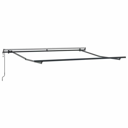 Automatska uvlačiva tenda s multikolor prugama 350x250 cm Cijena