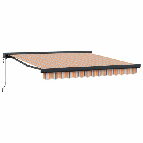 Automatska povučena tende višebojna pruga 350x250 cm Cijena