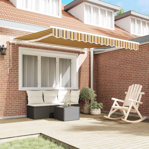 Manualna uvlačiva tenda Multicolour Stripe 350x250 cm Cijena