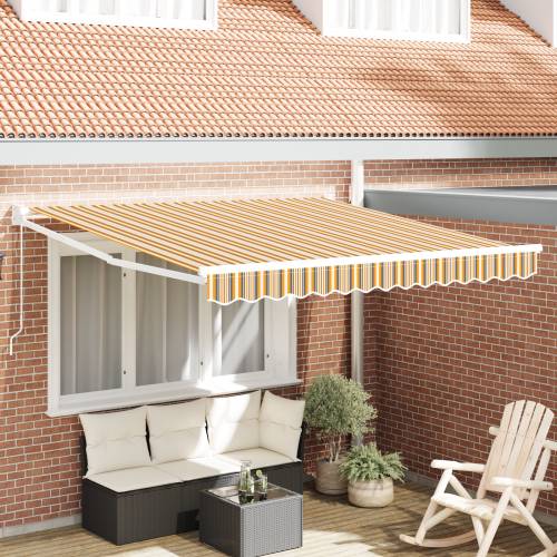 Ručna uvlačiva tenda s više boja 350x250 cm Cijena