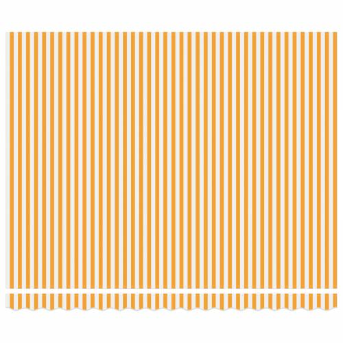 Automatska uvlačiva tenda Žuta i bijela 400 x 300 cm Cijena