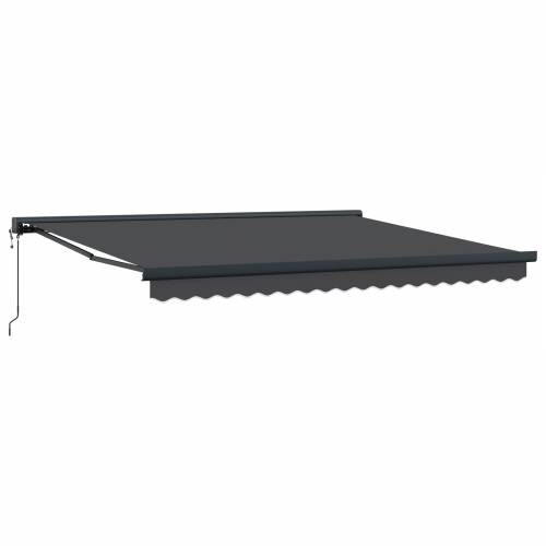 automatska retraktabilna tenda antracit 400x300 cm Cijena