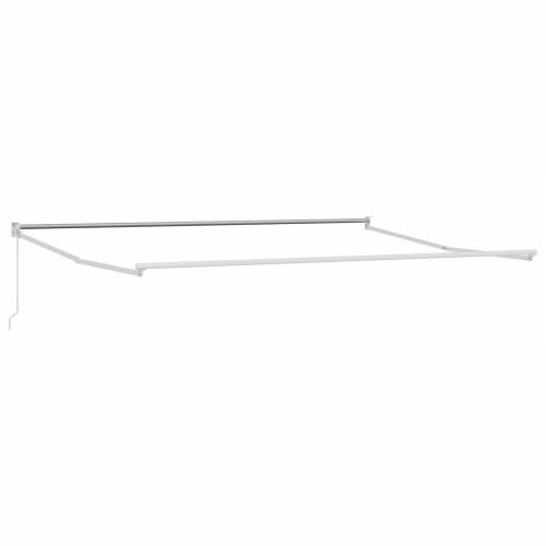 ručna uvlačiva tenda u žutoj i narančastoj boji 400x300 cm Cijena