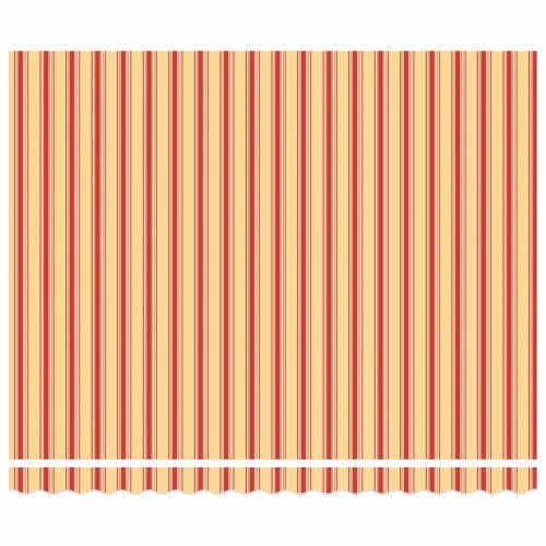 Automatska uvlačna tenda u žutoj i narančastoj 400x300 cm Cijena