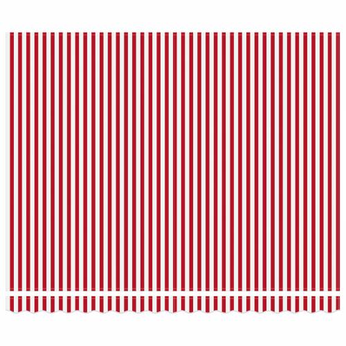 automatska uvlačiva tenda crvena i bijela pruga 400x300 cm Cijena