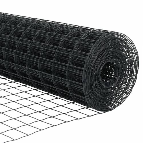 Euro Ograda sa 13 Špica Stupova 0.8x25 m Galvanizirana Čelična Siva Cijena